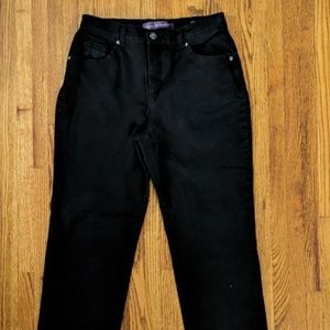 Gloria Vanderbilt black jeans 6S